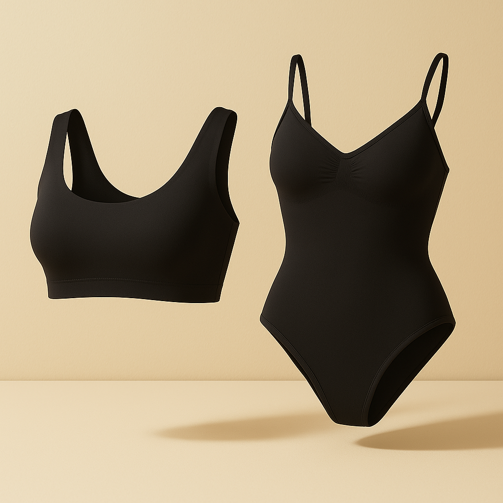 Pack 3 body reductor + 3 corpiño segunda piel